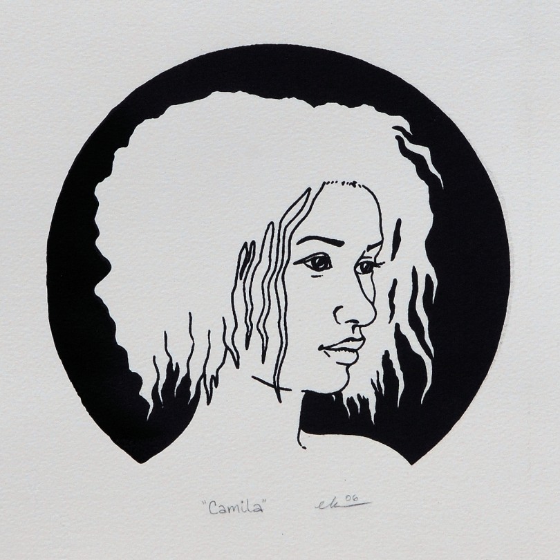 ‘Camila’ Silkscreen print (2006)